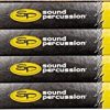 Baquetas de Hickory 4-Pack 2B Wood de Sound Percussion Labs