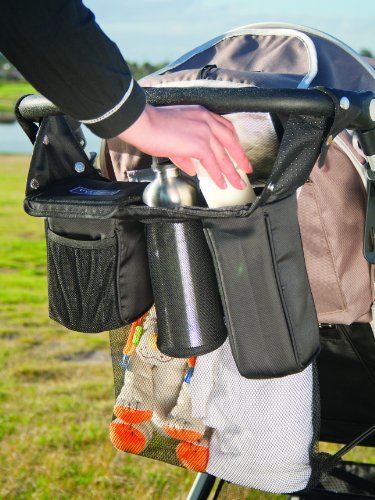 Organizador de Cochecito Valco Baby, Negro, Universal