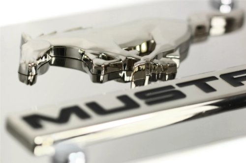 Marco de placa de matrícula delantera Ford Mustang de - Imagen 3