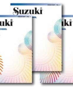 Suzuki Violin School, Parte de Violín - Juego de 3 Libros -