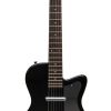 Guitarra eléctrica de cuerpo sólido de 6 cuerdas -Negro bril