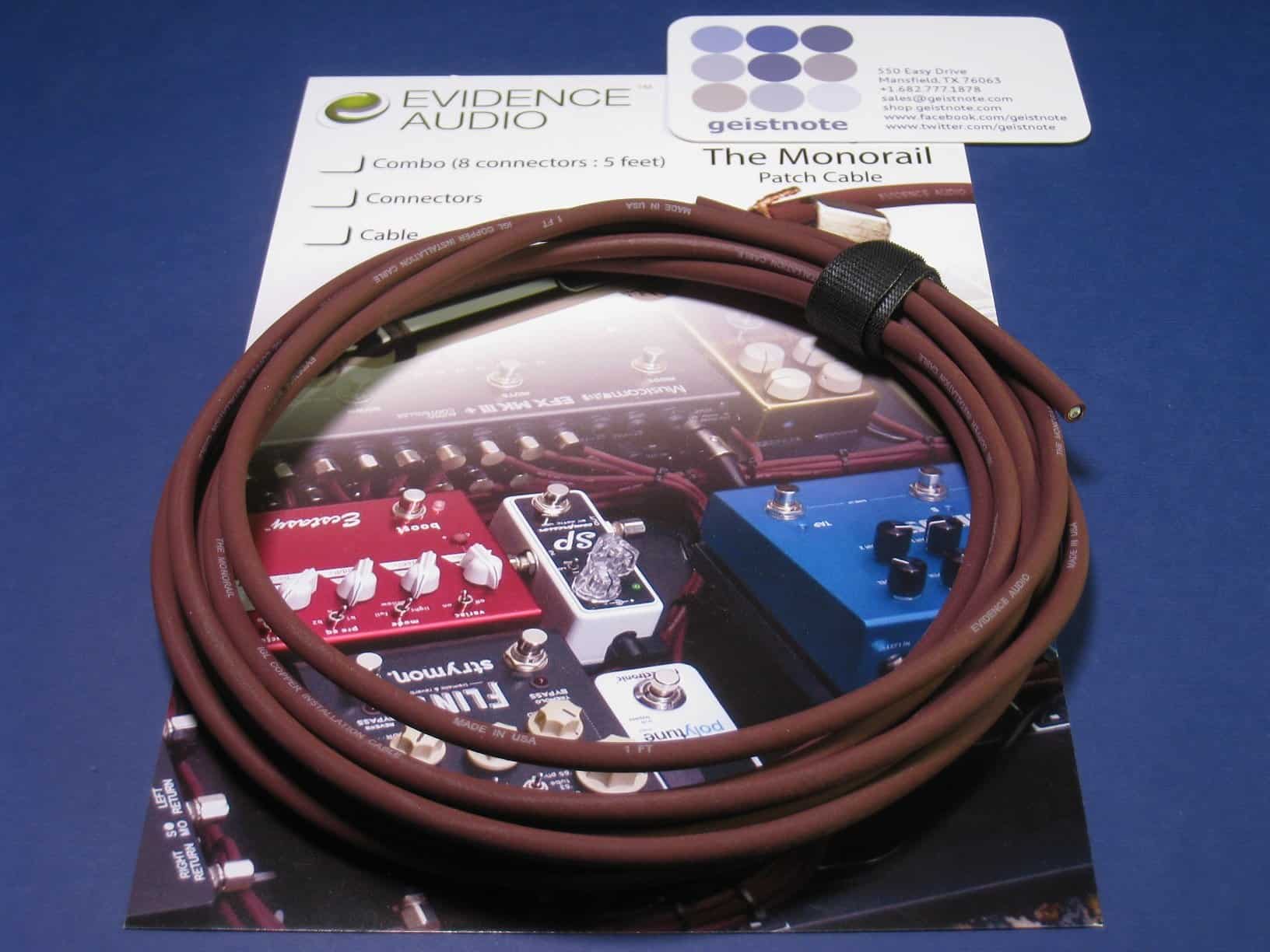 Kit de Pedalboard Geistnote Evidence Audio The Monorail, - Imagen 5