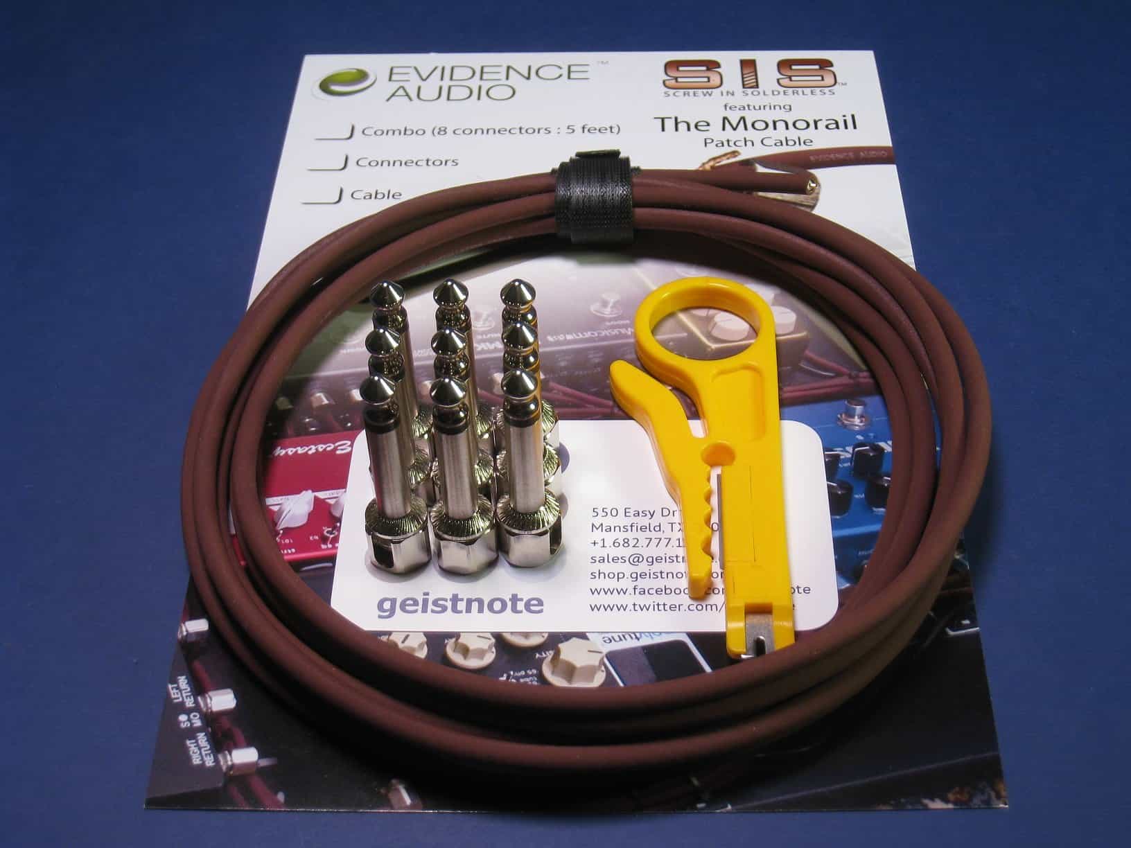 Kit de Pedalboard Geistnote Evidence Audio The Monorail, - Imagen 8