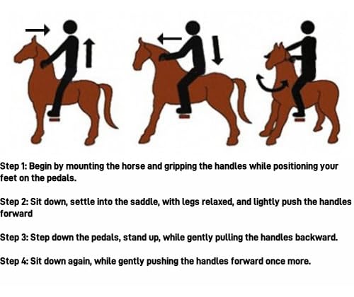 UFREE Horse Action Pony, Caballo de Juguete Caminante, - Imagen 10