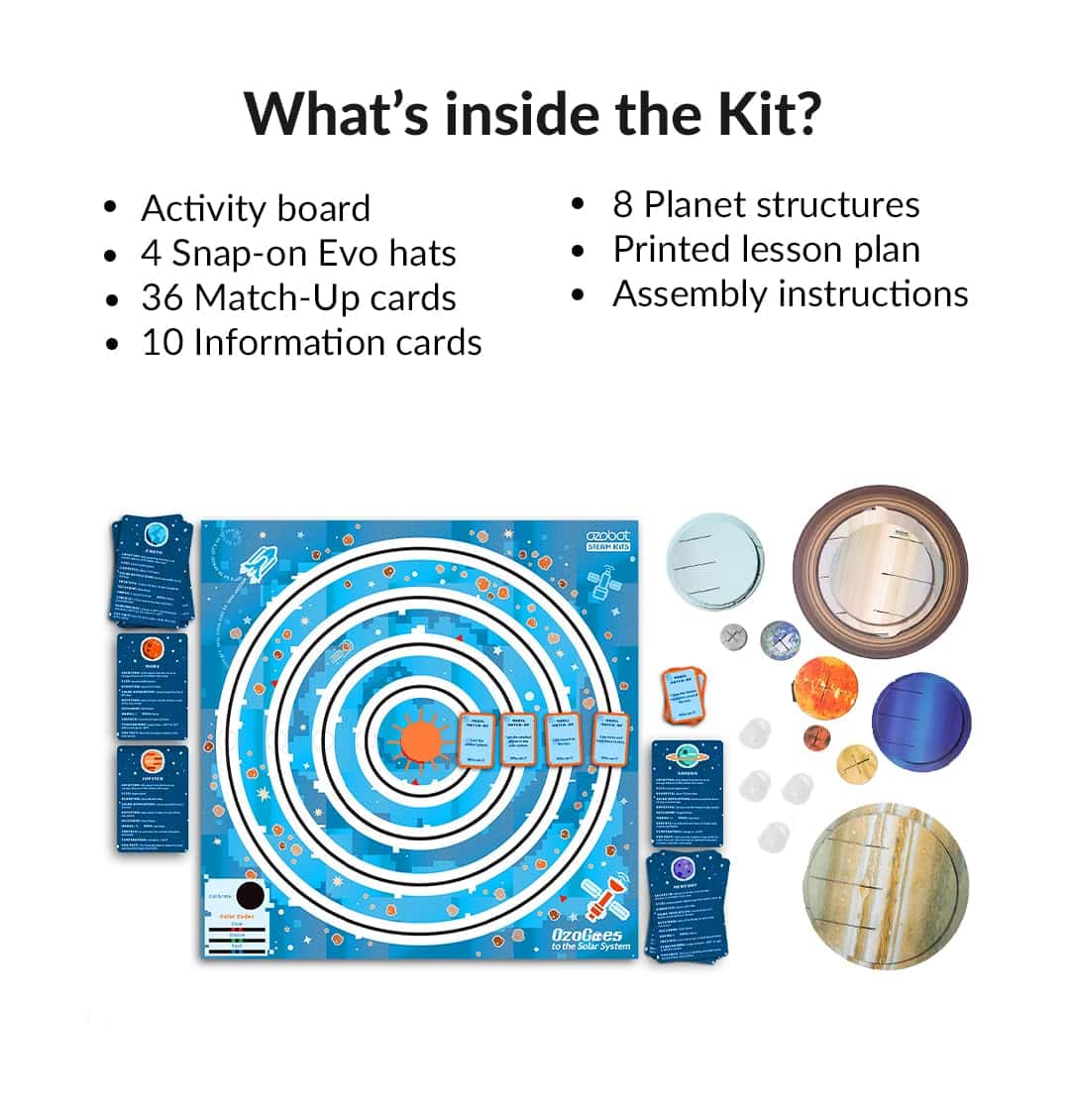 Kit Ozobot OzoGoes al Sistema Solar: STEM Kit, Edades 8+, - Imagen 6
