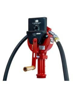 Bomba de mano rotativa para transferencia de combustible