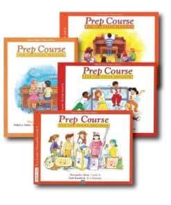 Alfred's Basic Piano Prep Course Nivel A - Set de Cuatro