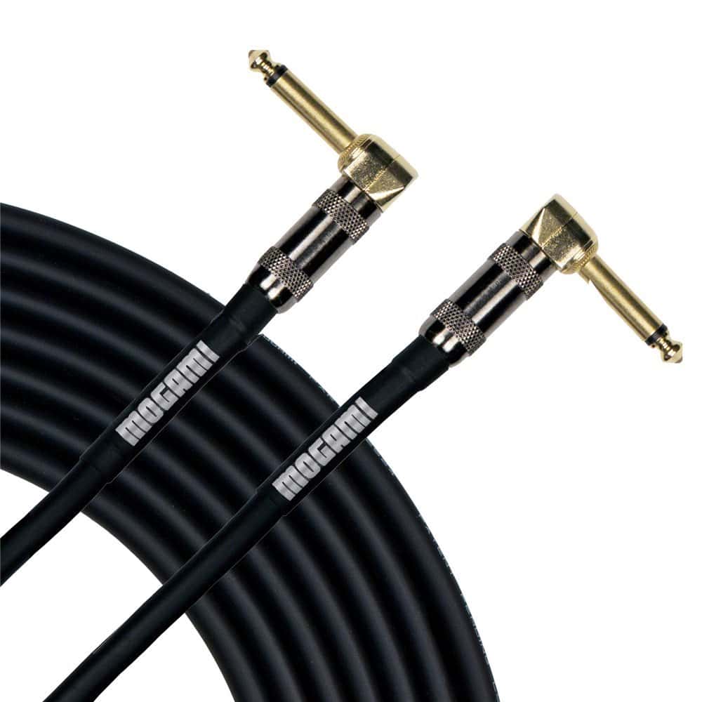 Cable de Pedal Mogami Platinum Guitar 1.5RR Ángulo Recto a