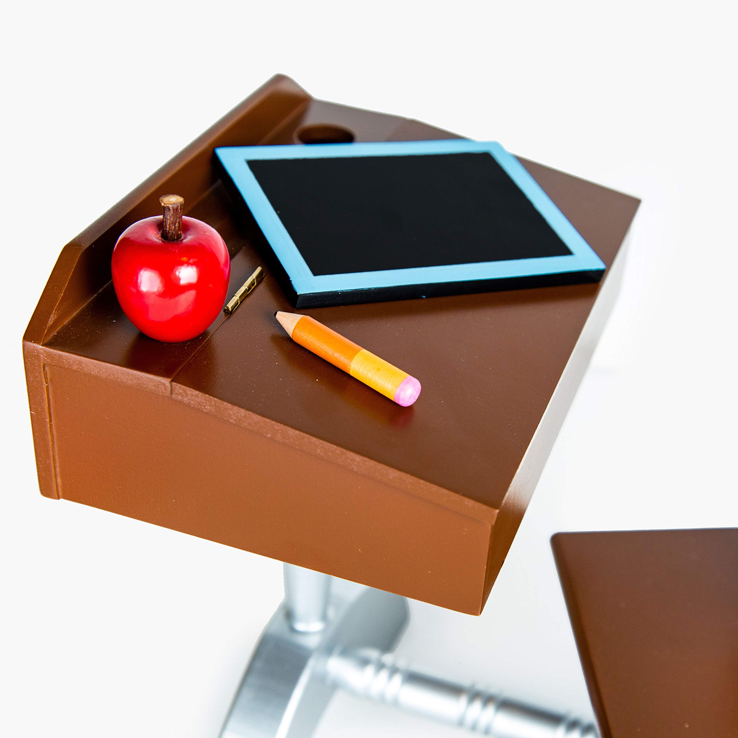 Muebles para muñecas de 18 pulgadas de -Marrón - Imagen 4