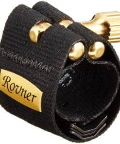 Abrazadera Rovner y Tapa de Plástico para Saxofón Soprano -