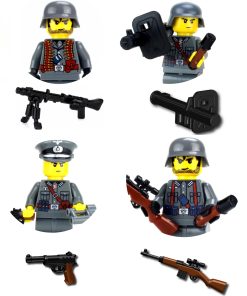 Escuadrón de Soldados Alemanes de la Segunda Guerra Mundial