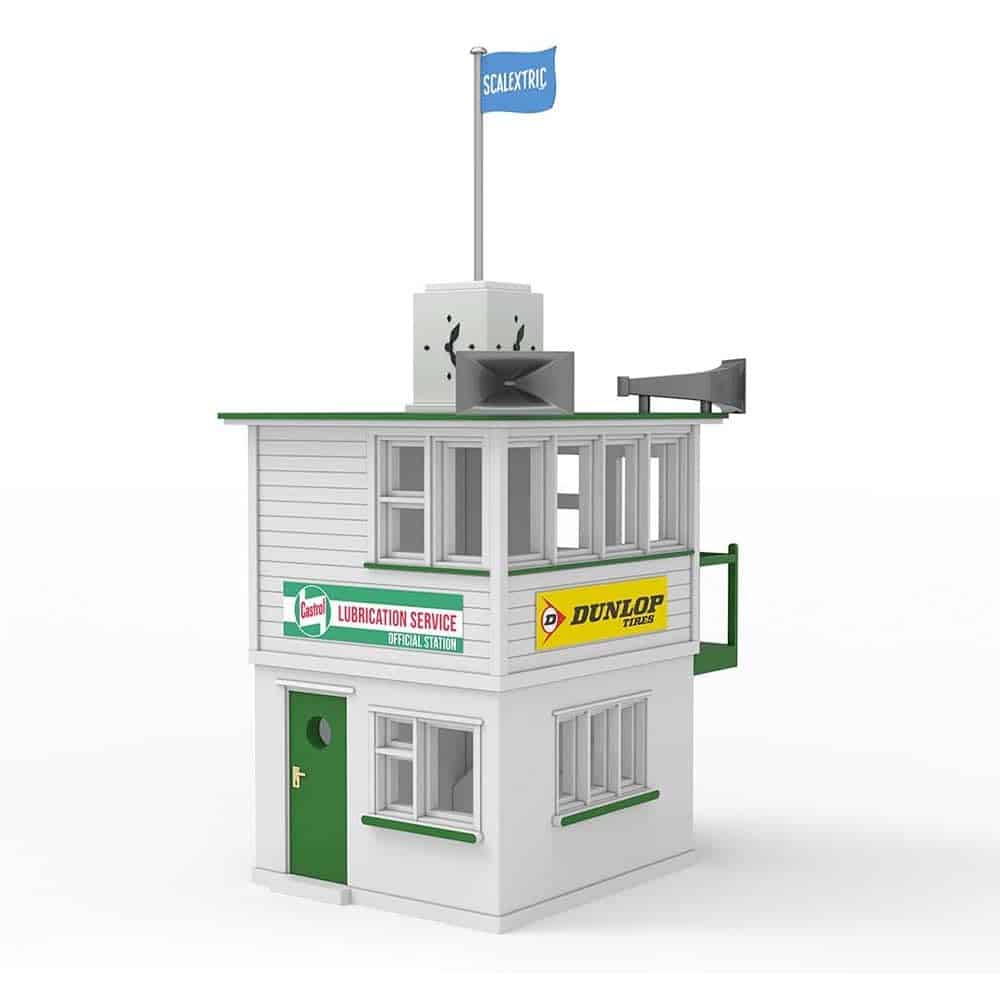 Torre de Control Clásica de Scalextric para pista de