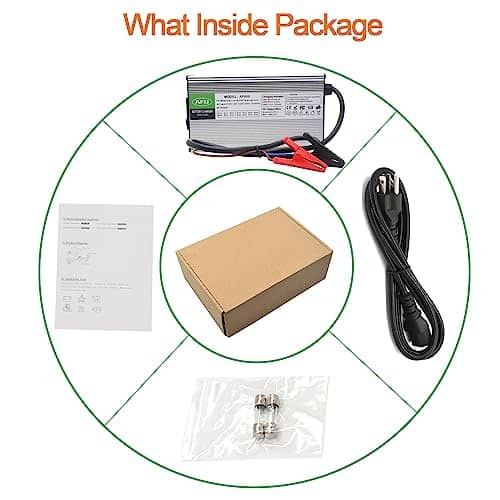 Cargador de Batería LiFePO4 de 29.2V 20A, Mantenedor de - Imagen 7