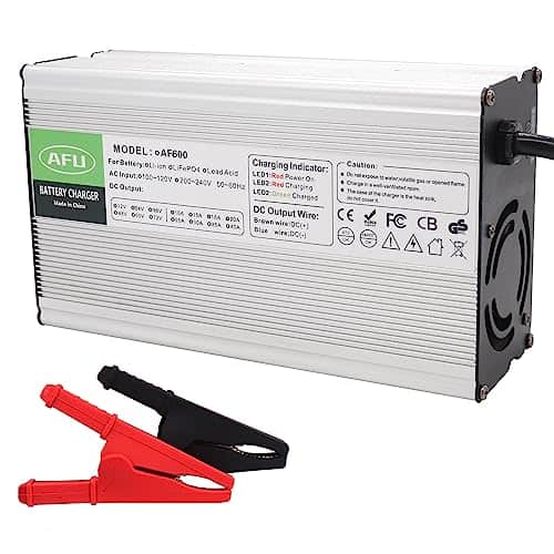 Cargador de Batería LiFePO4 de 29.2V 20A, Mantenedor de