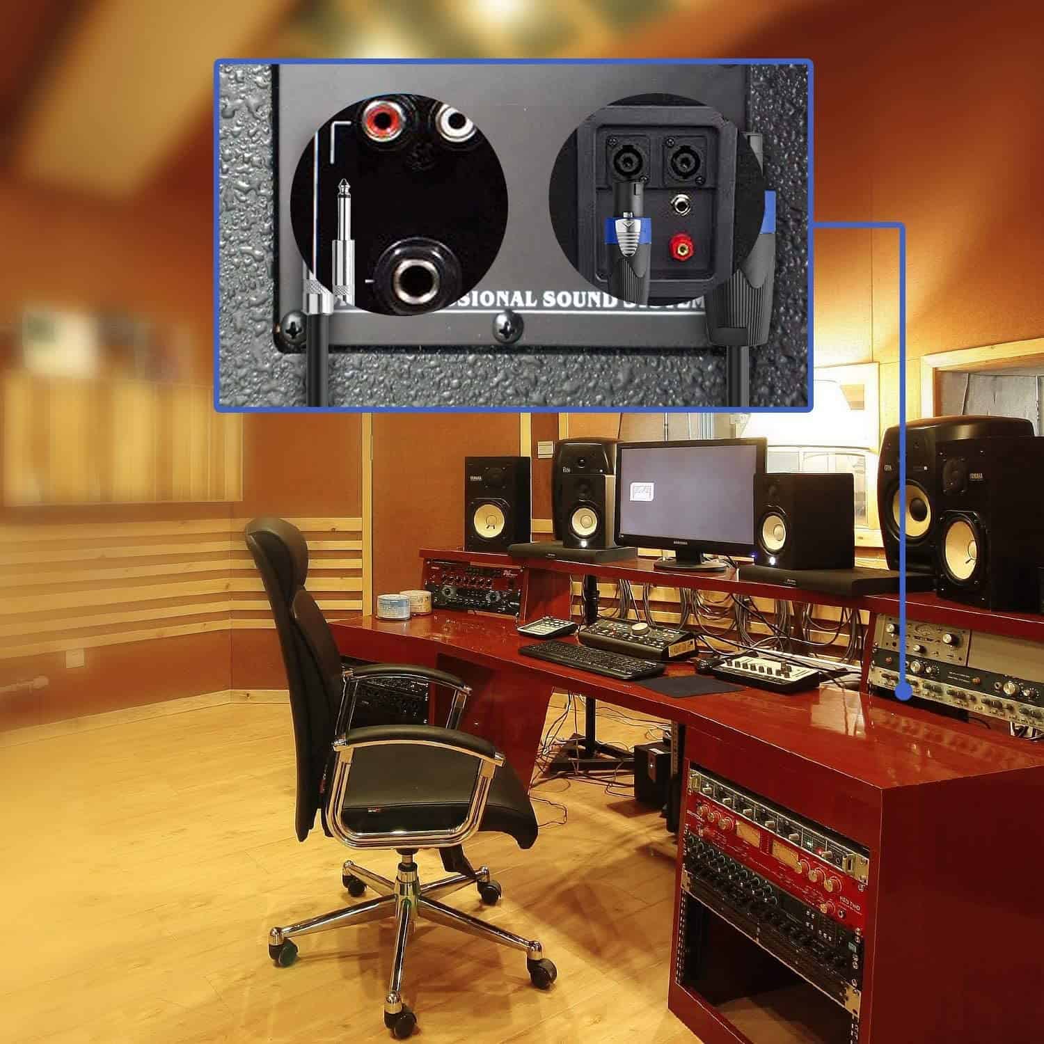 Cable de Altavoz Yoico Pro de 200 Pies Speakon a 1/4 - - Imagen 7