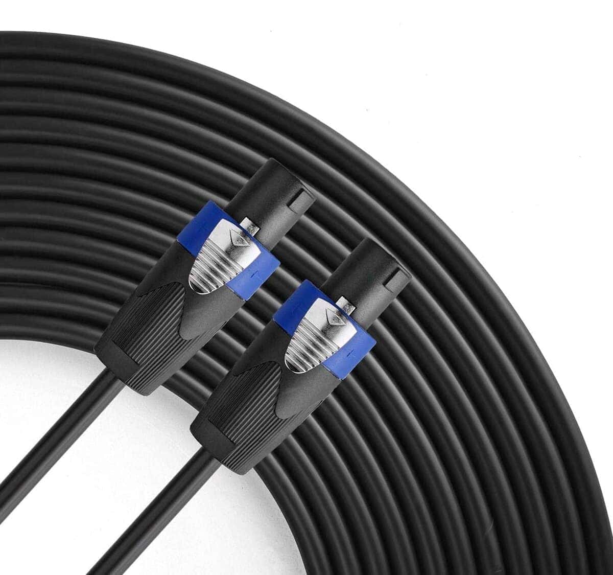 Cable de altavoz de 200 pies 12AWG Speakon a Speakon Yoico