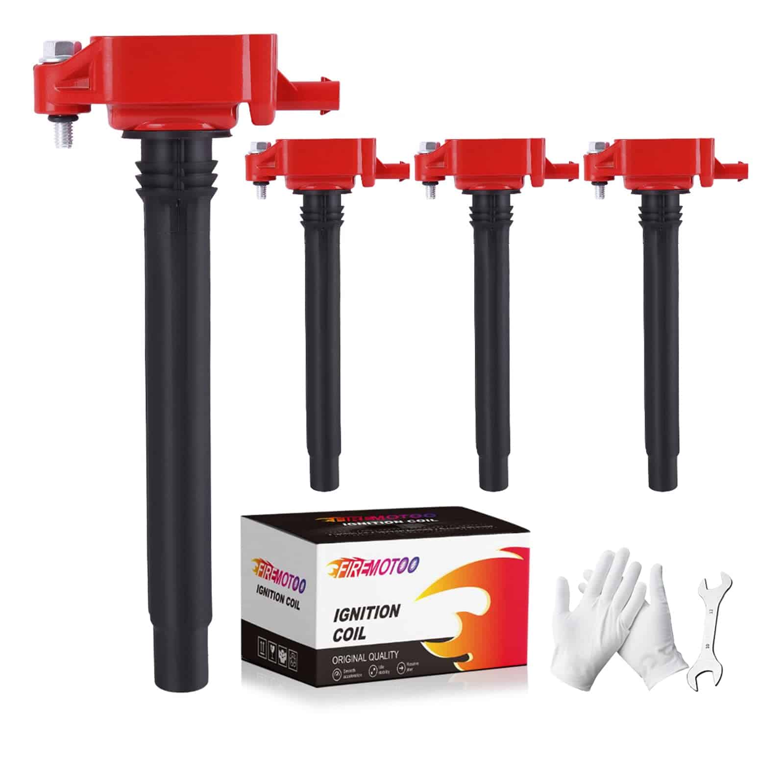 Paquete de 4 Bobinas de Encendido Compatible con Chrysler