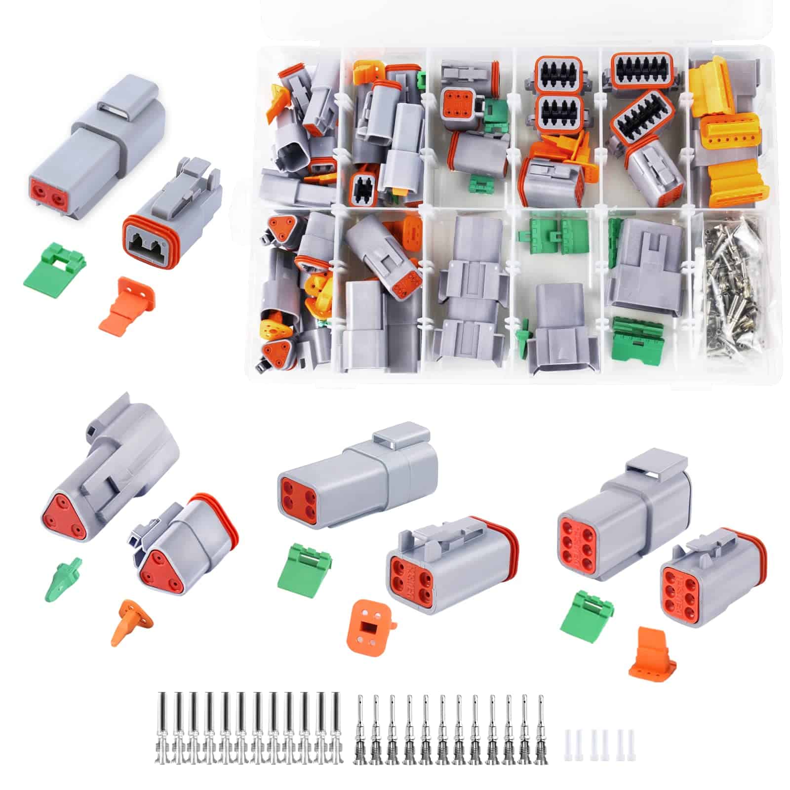 Kit de Conector Deutsch DT de 236 Piezas, 5 Juegos de