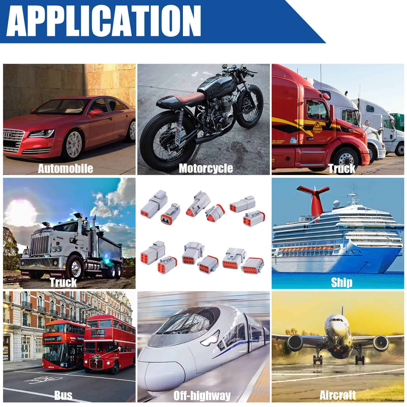 Kit de Conector Deutsch DT de 236 Piezas, 5 Juegos de - Imagen 9