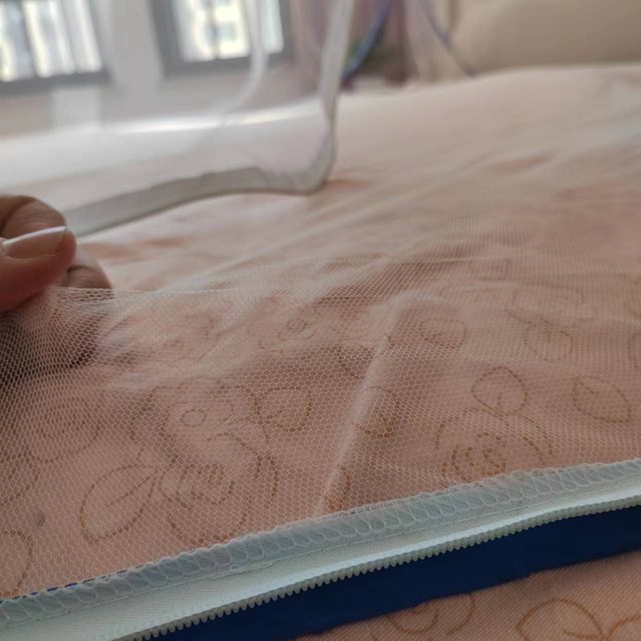 Mosquitera PARFINER para cama de patio tamaño King con red - Imagen 5