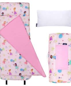 Wildkin Original Nap Mat con Almohada -Jardín de Hadas