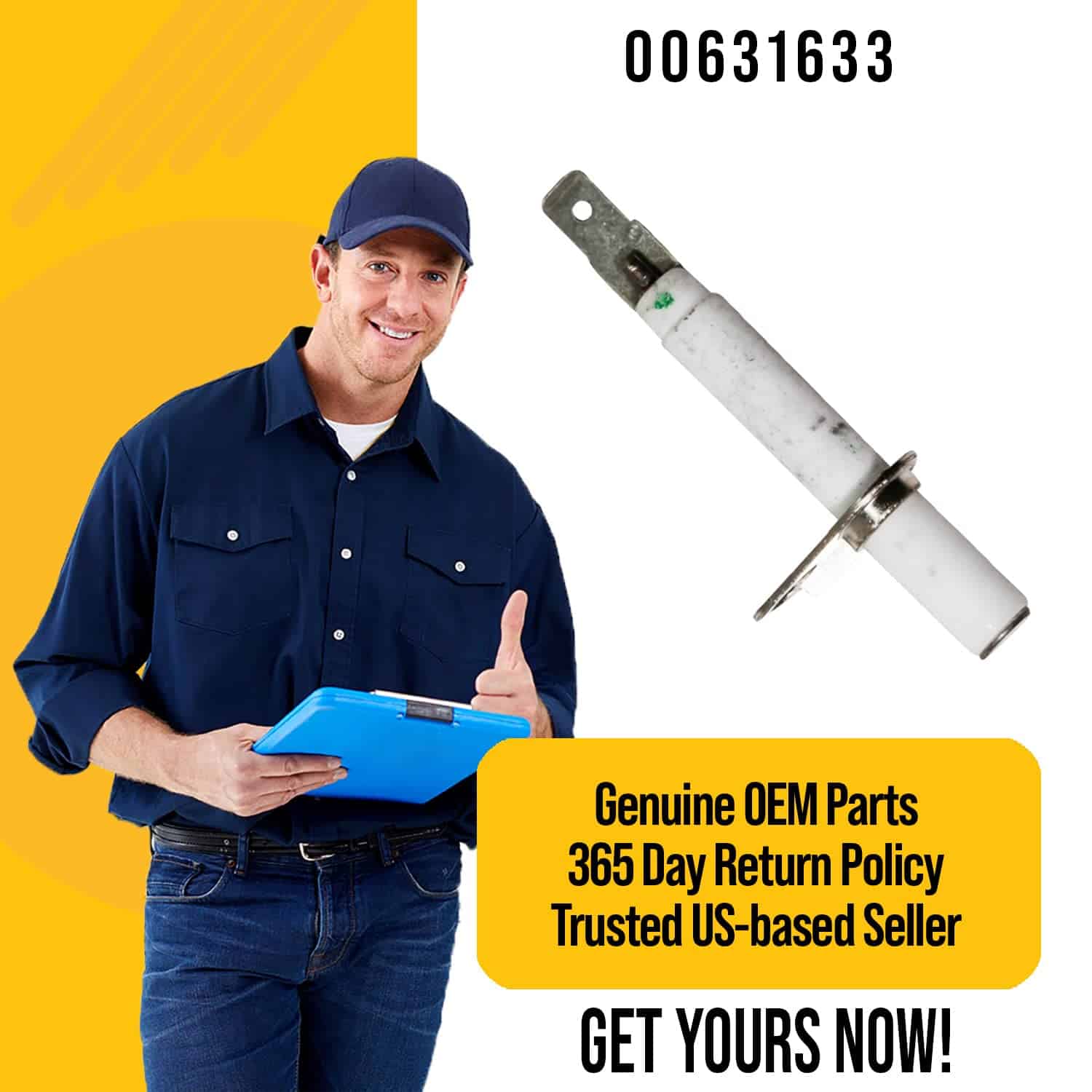 Sonda de Chispa 00631633 de Repuesto - Compatible con - Imagen 7