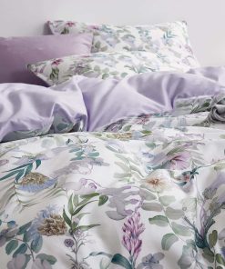 Juego de Funda Nórdica Floral Estilo Jardín Tamaño King 3