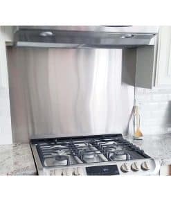 24" Por 30" Protector contra salpicaduras de acero