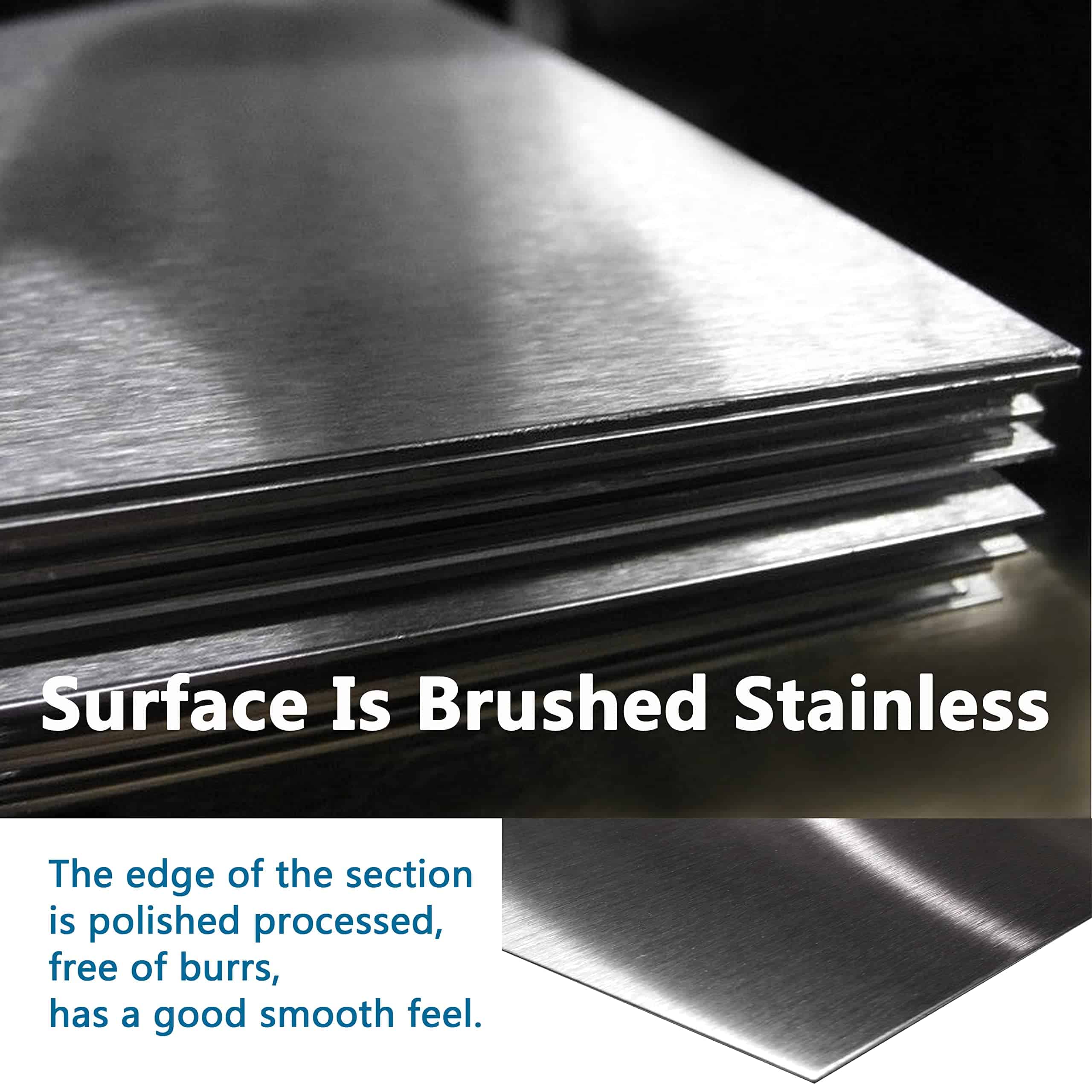 24" Por 30" Protector contra salpicaduras de acero - Imagen 6