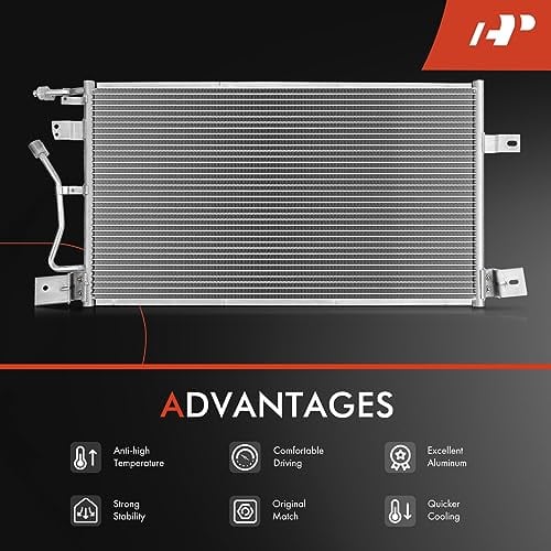 A-Premium Condensador de Aire Acondicionado A/C Compatible - Imagen 6