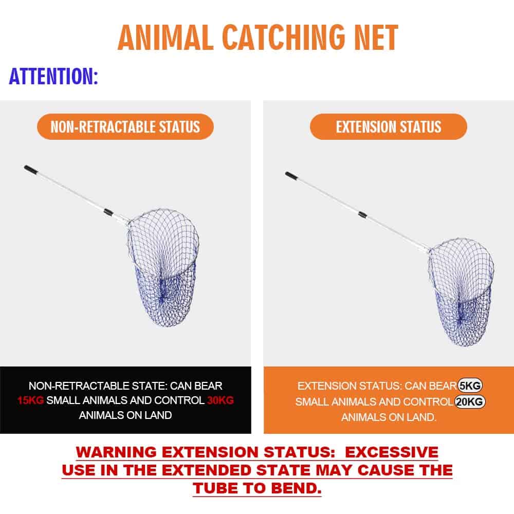 Red de Control de Animales con Mango Telescópico para Perro - Imagen 7