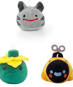 Peluche Miniplush Slime Rancher 4" Tangle, Glitch Tabby &