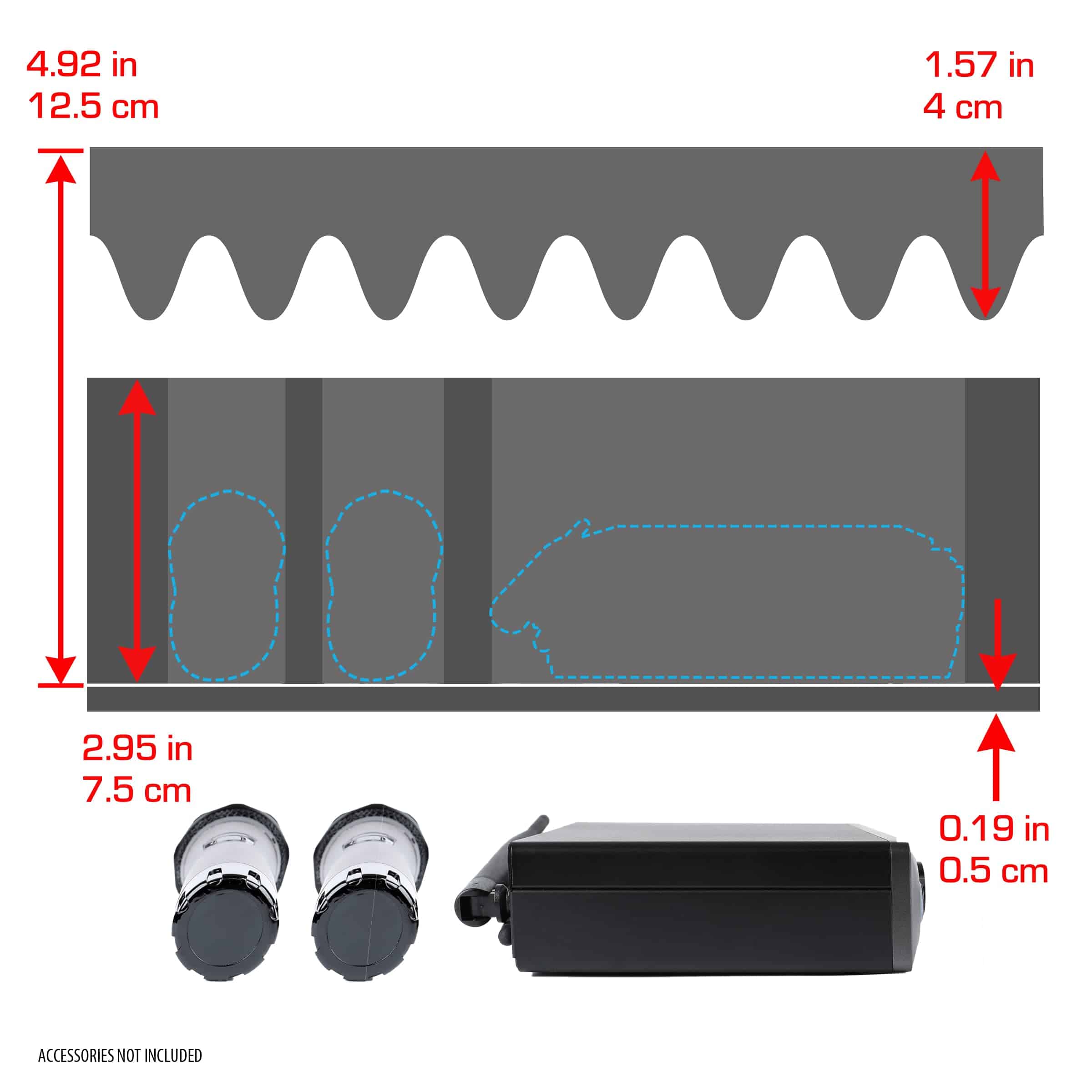 Estuche de Micrófono USA Gear - Estuche de Micrófono - Imagen 6