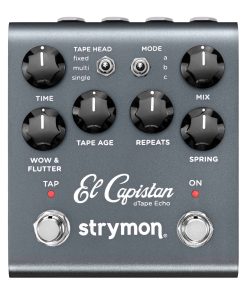 Pedal de guitarra Strymon El Capistan V2 dTape Echo para