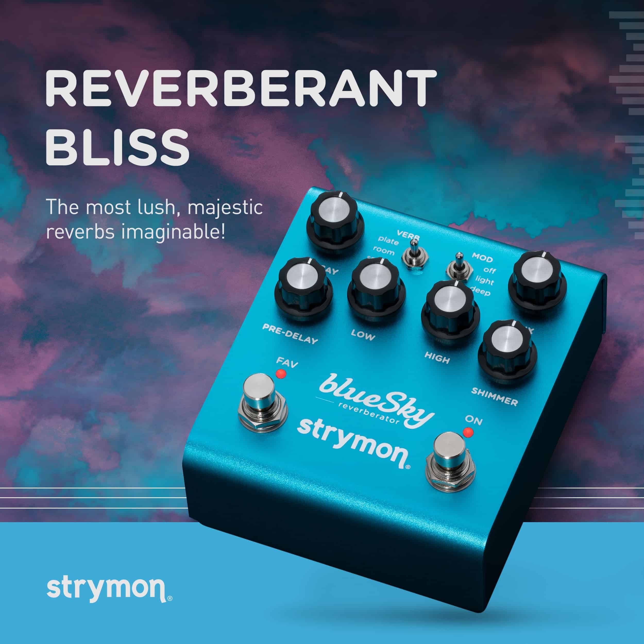 Pedal de Efectos para Guitarra Strymon blueSky V2 con - Imagen 3