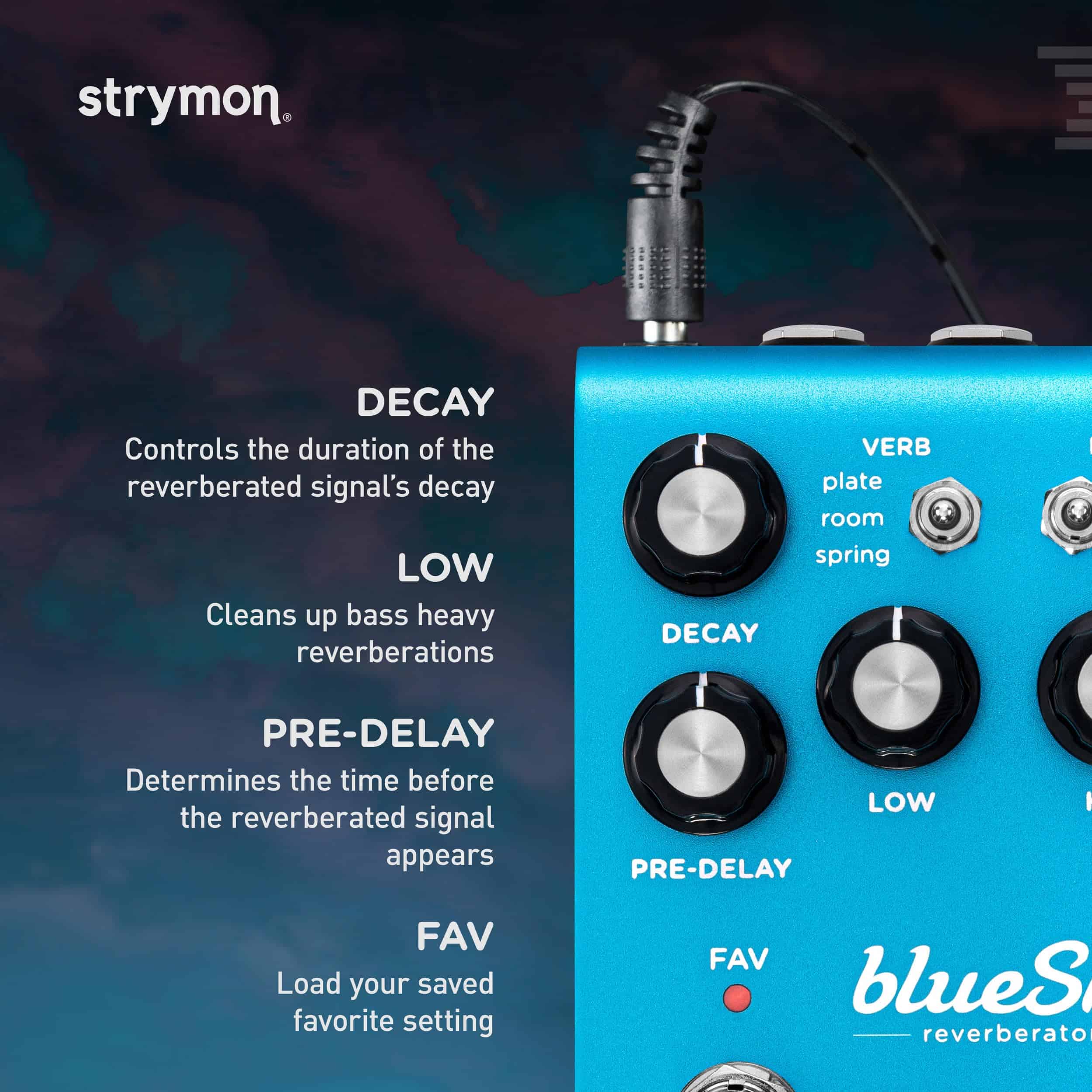 Pedal de Efectos para Guitarra Strymon blueSky V2 con - Imagen 6