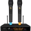 Sistema de Micrófono Inalámbrico de 2 Canales UHF G-MARK