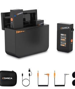 Micrófono inalámbrico de solapa COMICA Vimo C3 con