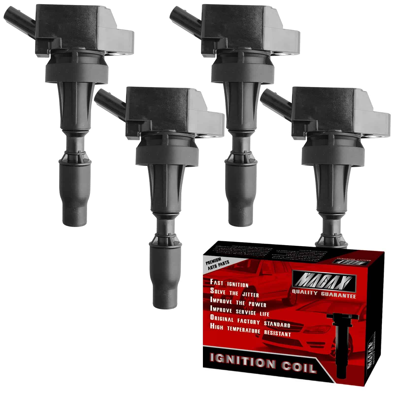 Conjunto de 4 Bobinas de Encendido UF764 GN10730 Compatible