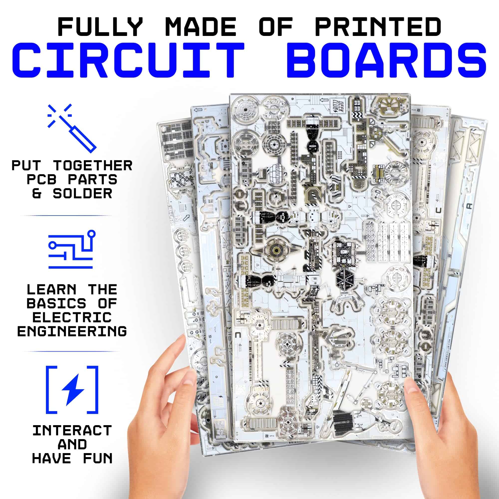 Kit de Ciencia Geeek Club Space-O DIY - Estación Espacial - Imagen 4