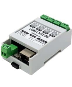 Convertidor DMXking eDMX4 MAX DIN de 4 puertos -