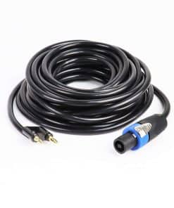 Cable Speakon a Conector Banana de 30 Pies - Paquete de 1 -