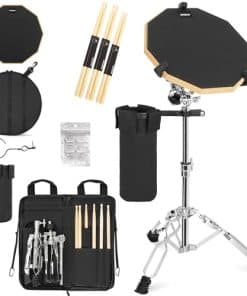 Set de Soporte de Pad de Batería AKOZLIN con Pad de 12'' de