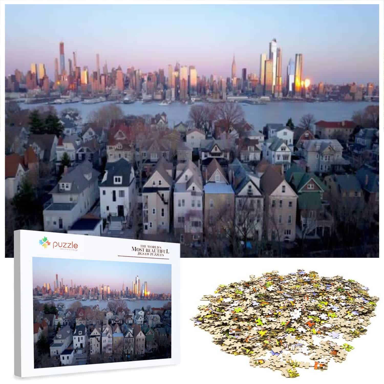 Rompecabezas de 1000 piezas para adultos y niños - NY desde - Imagen 3