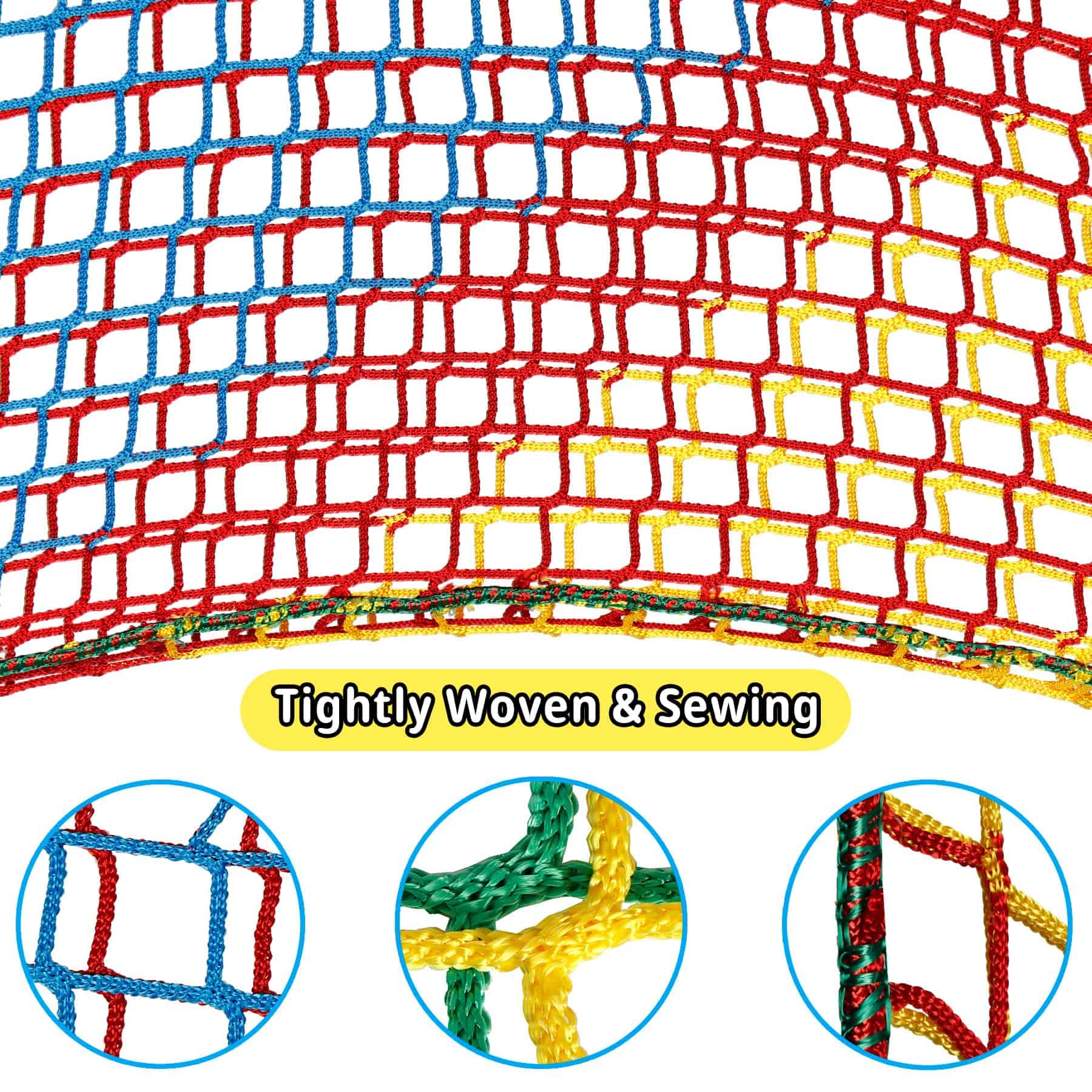 Red de seguridad para patio de juegos Toriexon 14.7' x - Imagen 7