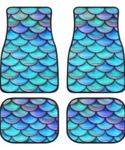 Juego de 4 tapetes de piso para automóvil con diseño de