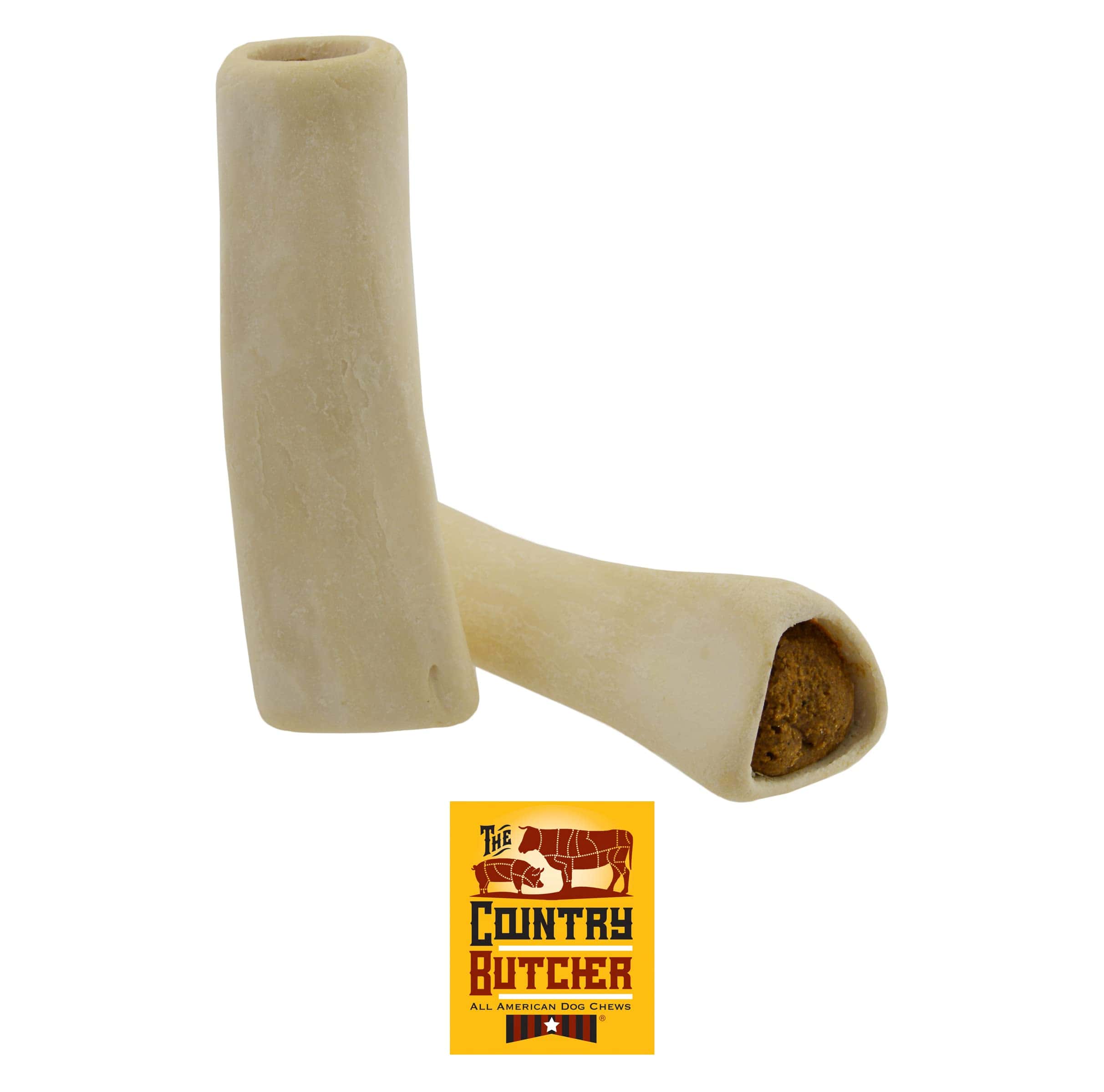 Huesos Rellenos de 7" de The Country Butcher para Perros