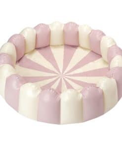 Piscina Inflable a Rayas Petites Pommes para -Rosa Francés