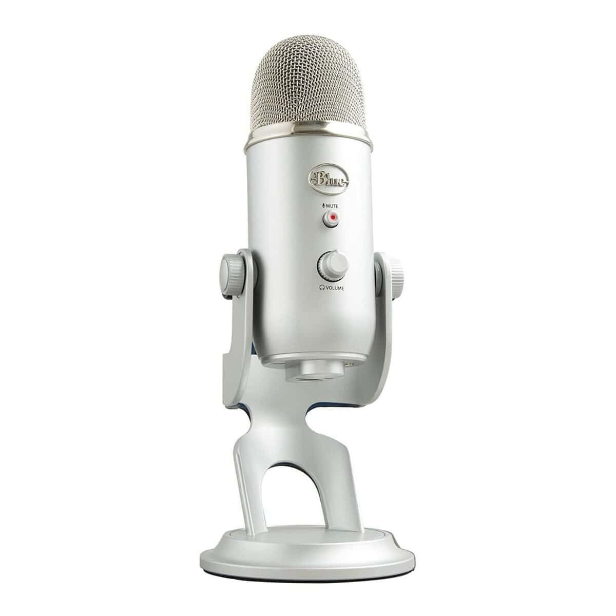 Micrófono USB Blue Yeti (Plata) con Auriculares y Filtro - Imagen 7