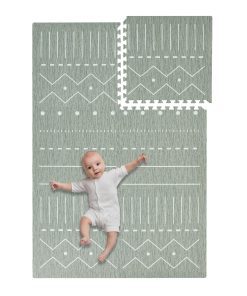 Tapete de Juego Toddlekind - Tapete de Espuma -Verde